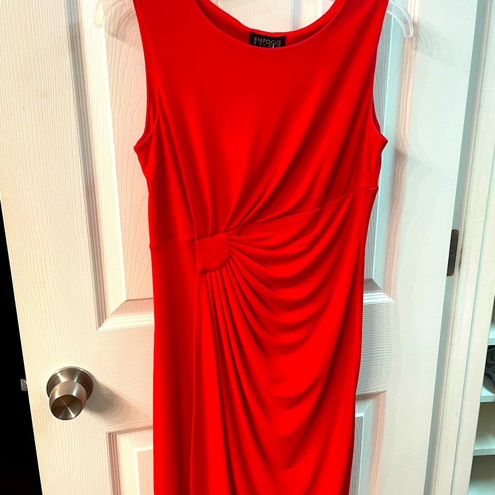 EnFocus Studio Red Dress, Size 6